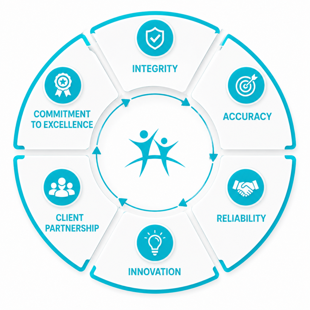 Healthbridges RCM LLC Core Values